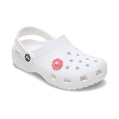 Jibbitz™ Flor Rosa Com Pérola Único - Unissex - Foto 3