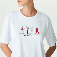 Camiseta Fila Long Ski Club Ag Feminina - Foto 3