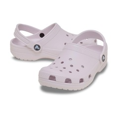 Sandália Crocs Classic Clog K Grape Ice Infantil - Foto 3