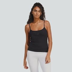 Camiseta Regata Canelado adidas Essentials - Feminina - Foto 1