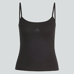 Camiseta Regata Canelado adidas Essentials - Feminina - Foto 4