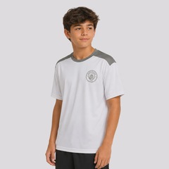 Camisa do Manchester City Medlock Braziline- Infantil - Foto 2