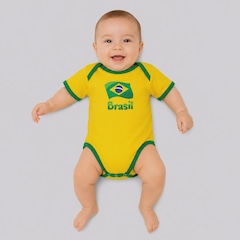 Body do Brasil Basic Torcida Baby - Infantil - Foto 1