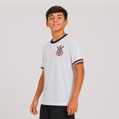 Camisa do Corinthians Lumina Braziline - Infantil - Foto 2