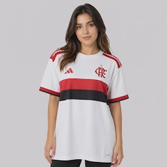 Camisa do Flamengo adidas II 2026 - Feminina - Foto 1