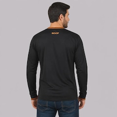 Camiseta Manga Longa do Corinthians Dry Coimbra - Masculina - Foto 4