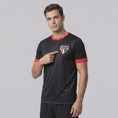 Camisa do São Paulo Classic Braziline - Masculina - Foto 4