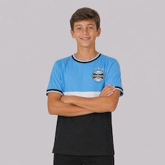 Camisa do Grêmio Classic Betel Tricolor- Infantil - Foto 4