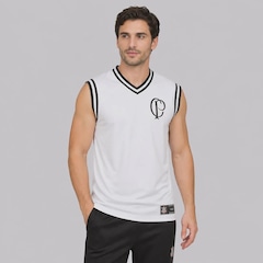 Camiseta Regata do Corinthians Basquete Helança  Coimbra - Masculina - Foto 1