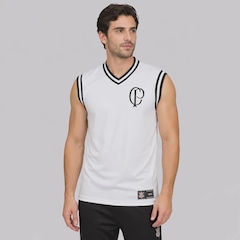 Camiseta Regata do Corinthians Basquete Helança  Coimbra - Masculina - Foto 3