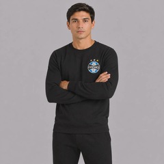 Blusão de  Moletom do Grêmio Escudo Surf Center - Masculina - Foto 2