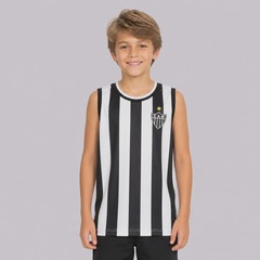 Camiseta Regata do Atlético Mineiro Flood Braziline -Infantil - Foto 1