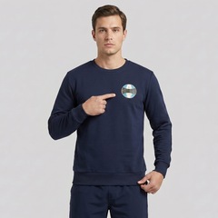 Blusão de Moletom do Grêmio Escudo Retrô - Masculina - Foto 4