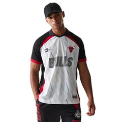 Camiseta New Era REGULAR NBA Chicago Bulls Masculina - Foto 4