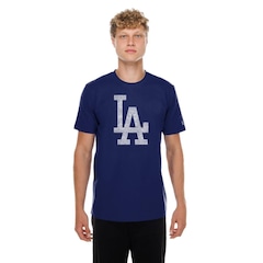 Camiseta New Era Regular Los Angeles Dodgers MLB Masculina - Foto 1
