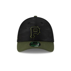 Boné New Era 39Thirty M-Crown Pittsburgh Pirates MLB Masculino - Foto 2