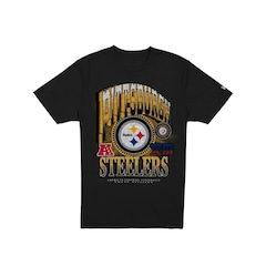 Camiseta New Era Oversize Pittsburgh Steelers Masculina - Foto 3