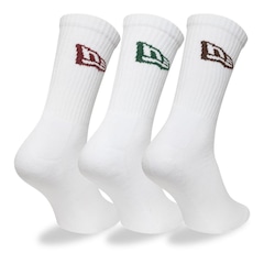 Meia New Era Cano Longo Branded Masculina - Foto 3