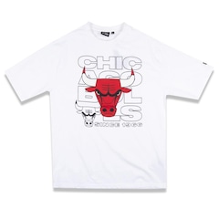 Camiseta New Era Regular Chicago Bulls NBA Masculina - Foto 1
