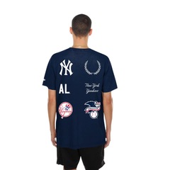 Camiseta New Era Regular  New York Yankees Masculina - Foto 3