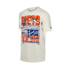 Camiseta New Era Regular  New York Mets Masculina - Foto 3