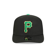 Boné New Era  9SEVENTY Stretch Snap Pittsburgh Pirates Masculino - Foto 2
