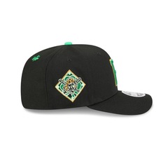 Boné New Era  9SEVENTY Stretch Snap Pittsburgh Pirates Masculino - Foto 5