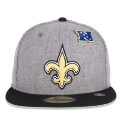 Boné New Era 59Fifty New Orleans Saints NFL Masculino - Foto 2