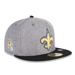 Boné New Era 59Fifty New Orleans Saints NFL Masculino - Foto 3