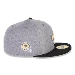 Boné New Era 59Fifty New Orleans Saints NFL Masculino - Foto 6