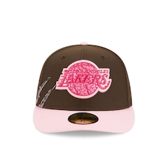 Boné New Era 59Fifty Los Angeles Lakers NBA Masculino - Foto 2