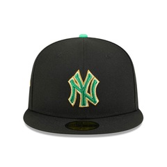 Boné New Era 59Fifty New York Yankees MLB St.Patricks Day Masculino - Foto 2