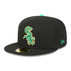 Boné New Era 59Fifty Chicago White Sox MLB St.Patricks Day Masculino - Foto 1