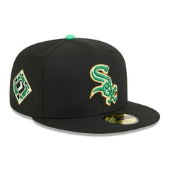 Boné New Era 59Fifty Chicago White Sox MLB St.Patricks Day Masculino - Foto 3