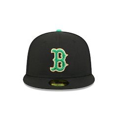 Boné New Era 59Fifty Boston Red Sox MLB St.Patricks Day Masculino - Foto 2