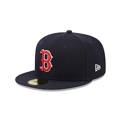 Boné New Era 59Fifty Boston Red Sox Masculino - Foto 1
