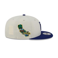 Boné New Era New Era 9Fifty Los Angeles Dodgers Masculino - Foto 5