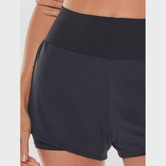 Top Alça Reta Liso Body For Sure + Shorts Liso Move - Feminino - Foto 6