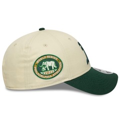 Boné New Era 9Forty M-CROWN Oakland Athletics MLB Unissex - Foto 4