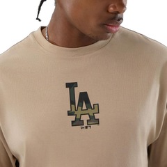 Camiseta New Era Regular Los Angeles Dodgers Masculina - Foto 6