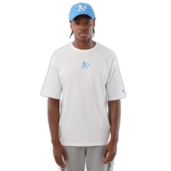 Camiseta New Era Regular Oakland Athletics Masculina - Foto 2