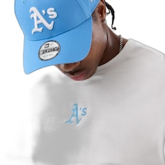 Camiseta New Era Regular Oakland Athletics Masculina - Foto 7