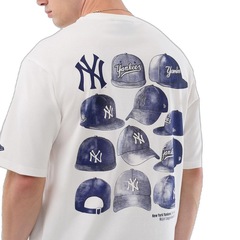 Camiseta New Era Regular New York Yankees Masculina - Foto 7