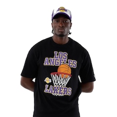 Camiseta New Era Regular  Los Angeles Lakers Masculina - Foto 2