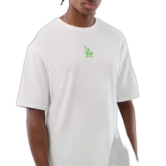 Camiseta New Era Regular Los Angeles Dodgers Masculina - Foto 8
