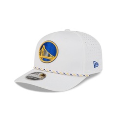 Boné New Era 9SEVENTY Strech Snap Golden State Warriors NBA Masculino - Foto 1