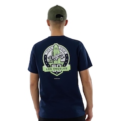 Camiseta New Era Los Angeles Dodgers MLB Garden Masculina - Foto 4