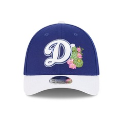 Boné New Era 39Thirty M-Crown Los Angeles Dodgers Spring Training Masculino - Foto 2