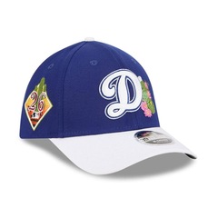 Boné New Era 39Thirty M-Crown Los Angeles Dodgers Spring Training Masculino - Foto 3