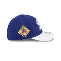 Boné New Era 39Thirty M-Crown Los Angeles Dodgers Spring Training Masculino - Foto 6